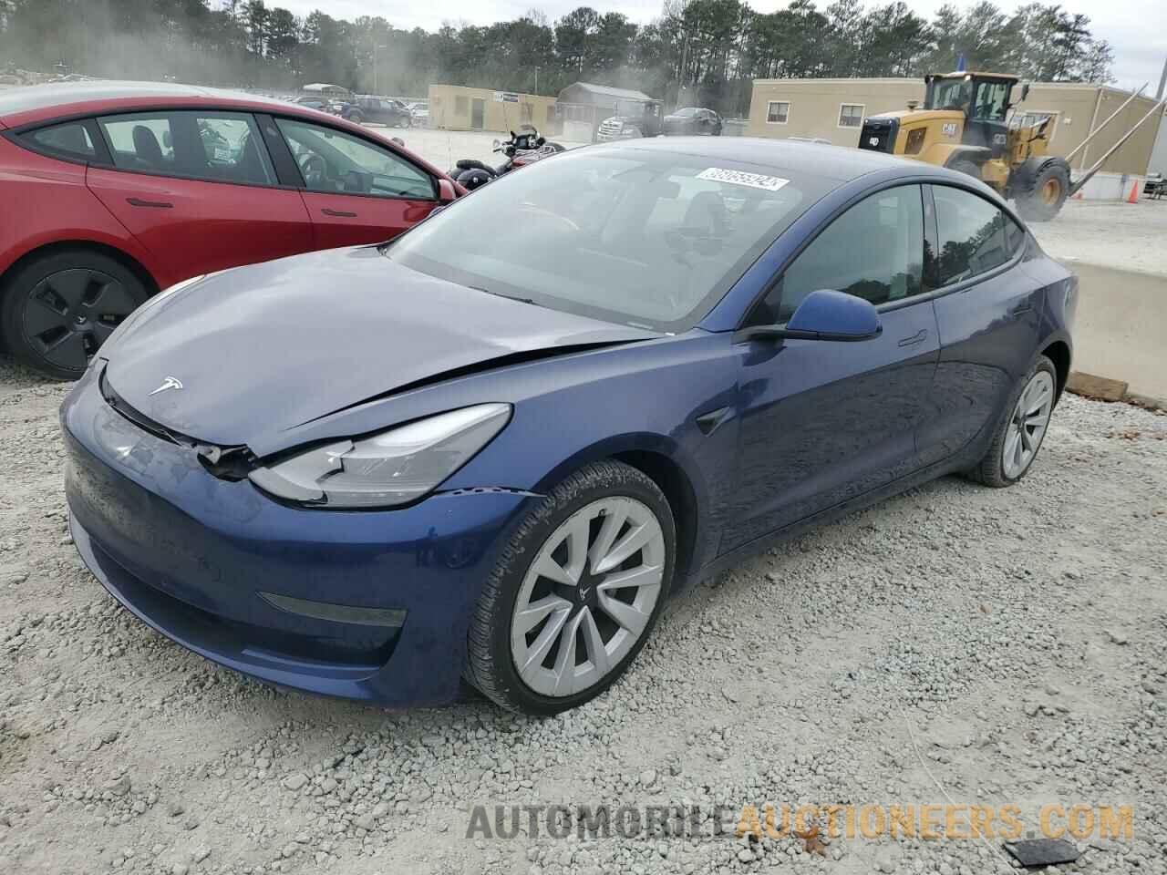 5YJ3E1EA9NF372273 TESLA MODEL 3 2022