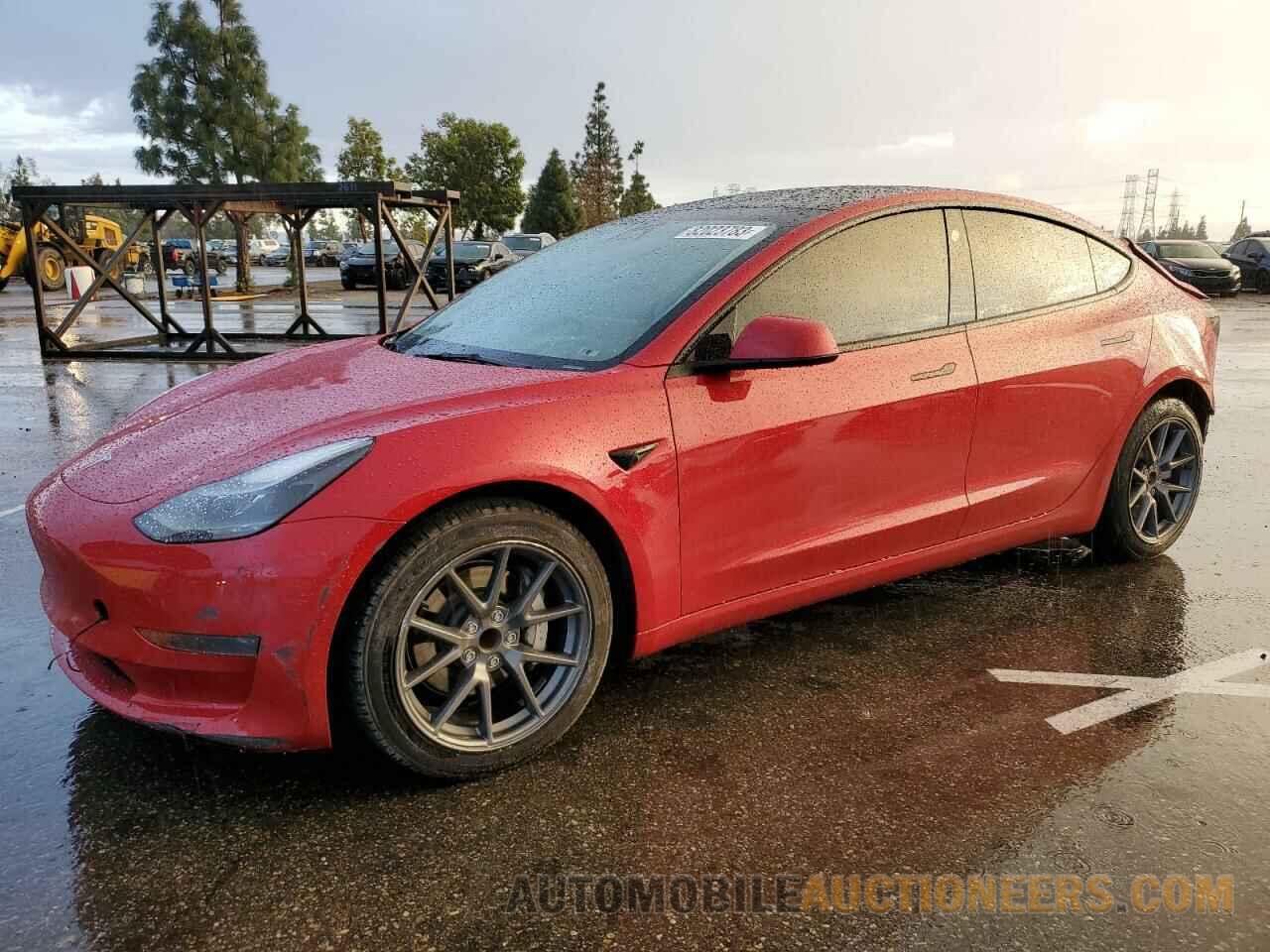 5YJ3E1EA9NF372936 TESLA MODEL 3 2022