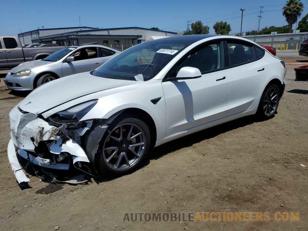 5YJ3E1EA9NF373147 TESLA MODEL 3 2022