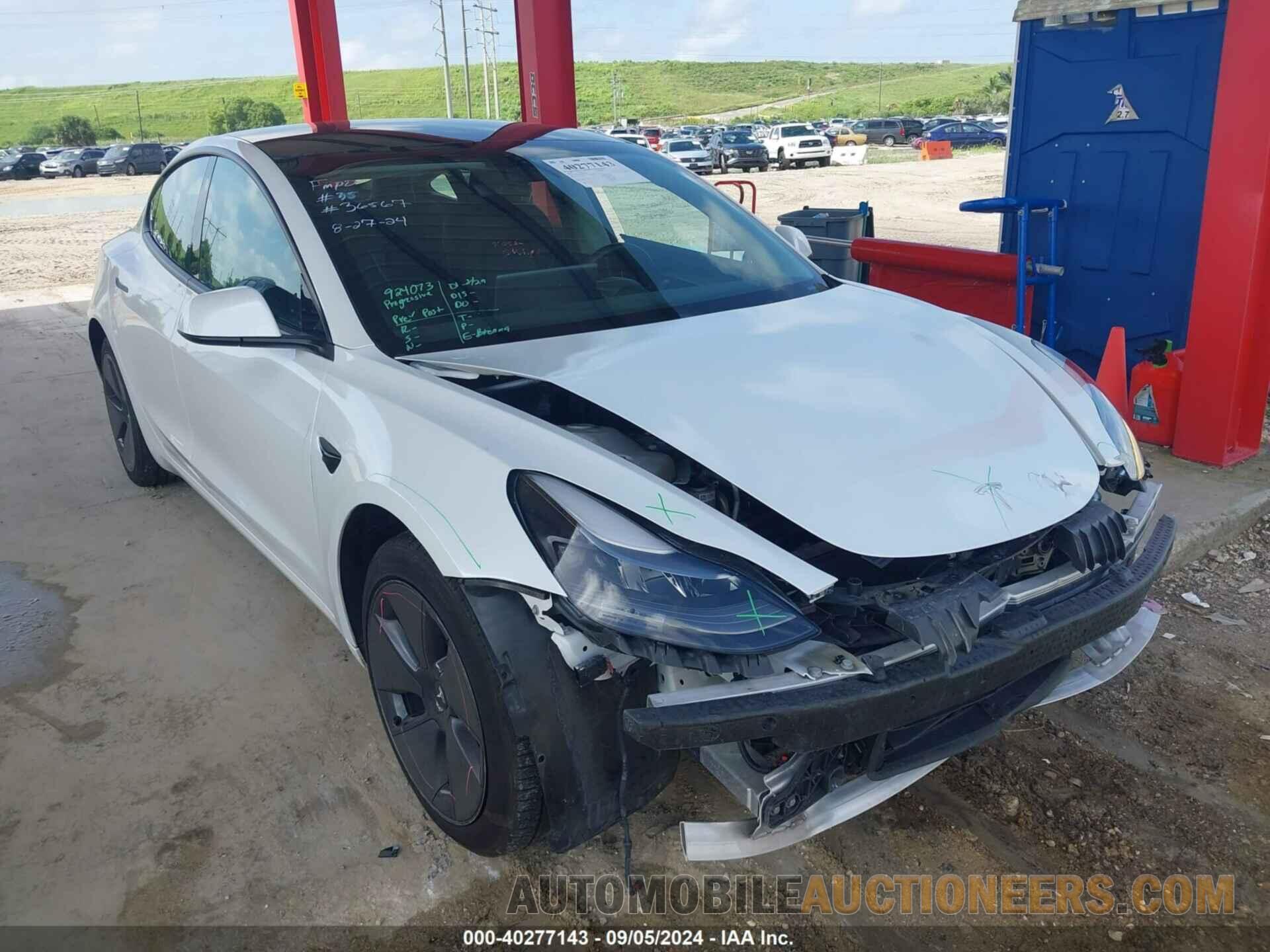 5YJ3E1EA9PF448285 TESLA MODEL 3 2023