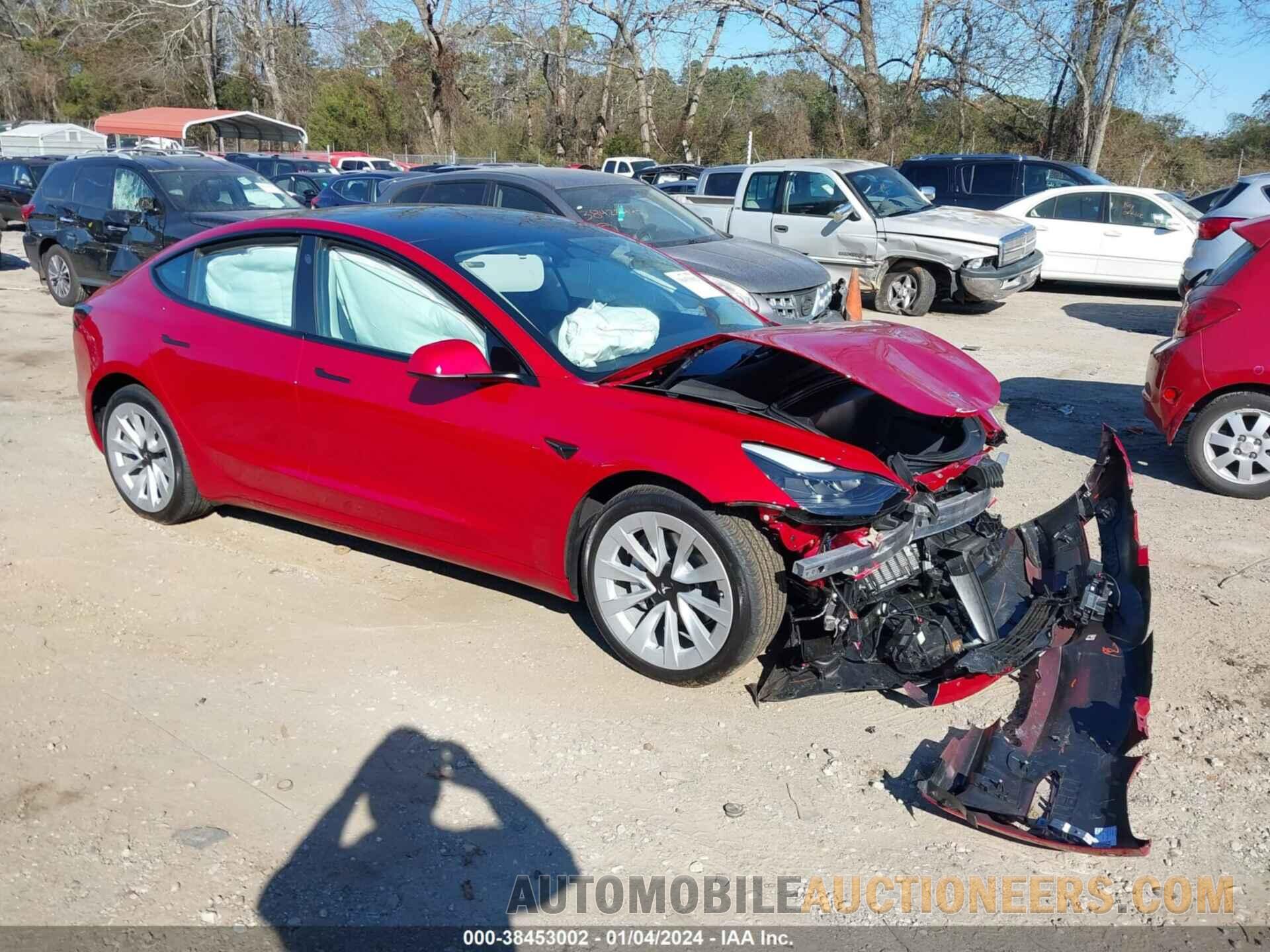 5YJ3E1EA9PF603787 TESLA MODEL 3 2023