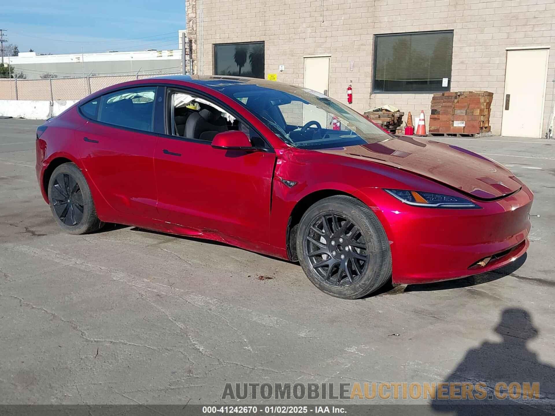 5YJ3E1EA9RF741753 TESLA MODEL 3 2024