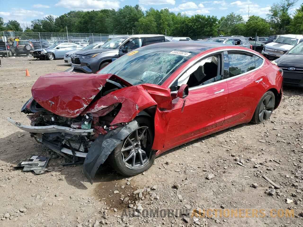 5YJ3E1EAXJF016800 TESLA MODEL 3 2018