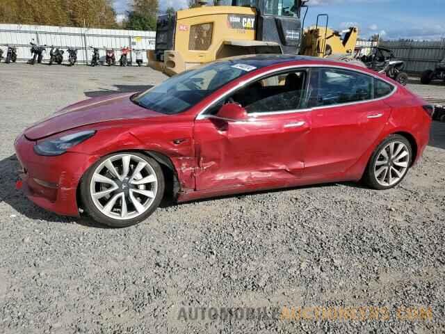 5YJ3E1EAXJF035752 TESLA MODEL 3 2018