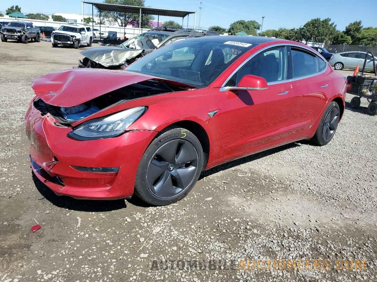 5YJ3E1EAXJF102740 TESLA MODEL 3 2018