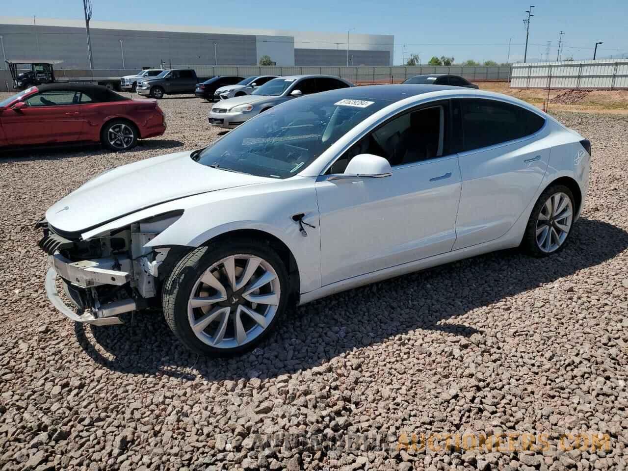 5YJ3E1EAXJF126455 TESLA MODEL 3 2018