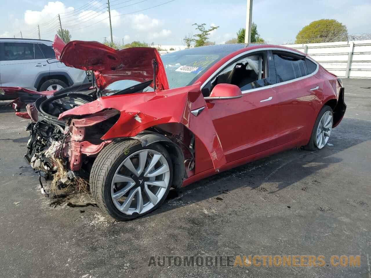 5YJ3E1EAXJF155034 TESLA MODEL 3 2018