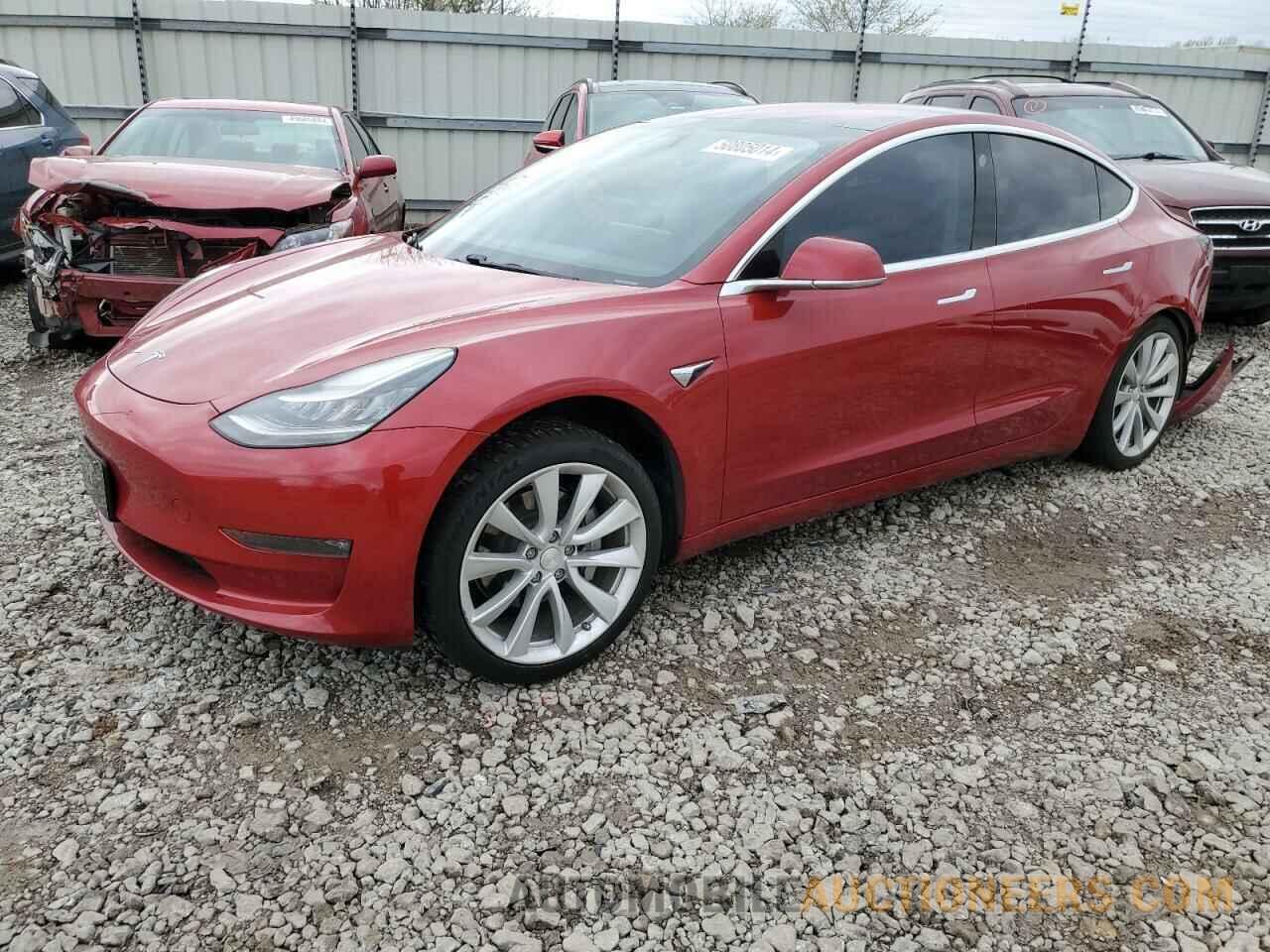 5YJ3E1EAXJF159407 TESLA MODEL 3 2018