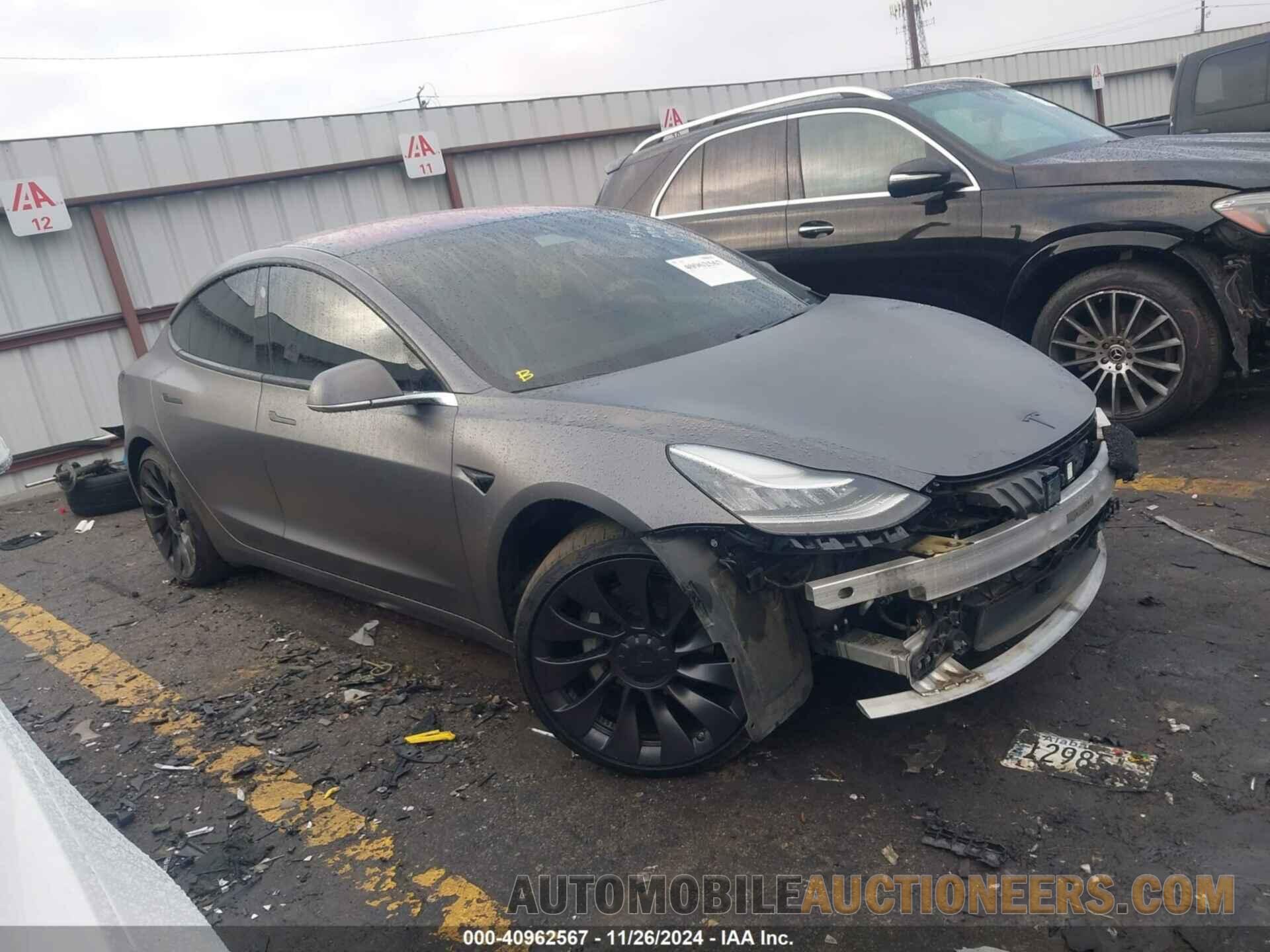 5YJ3E1EAXKF173583 TESLA MODEL 3 2019