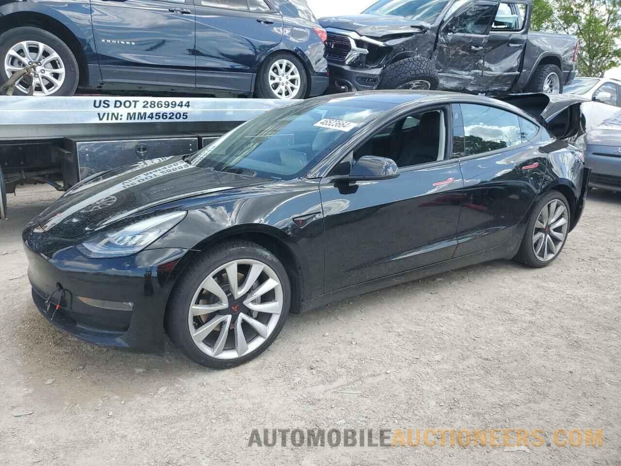 5YJ3E1EAXKF300445 TESLA MODEL 3 2019