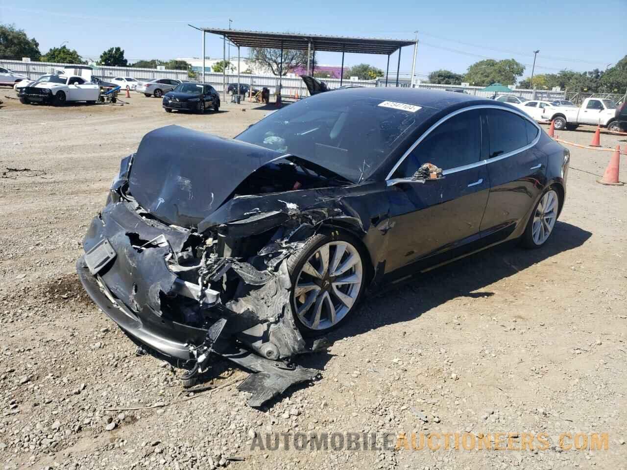 5YJ3E1EAXKF304916 TESLA MODEL 3 2019