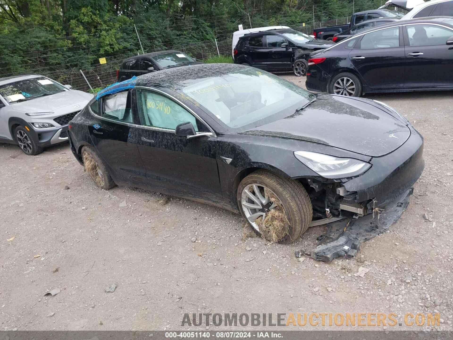 5YJ3E1EAXKF312627 TESLA MODEL 3 2019