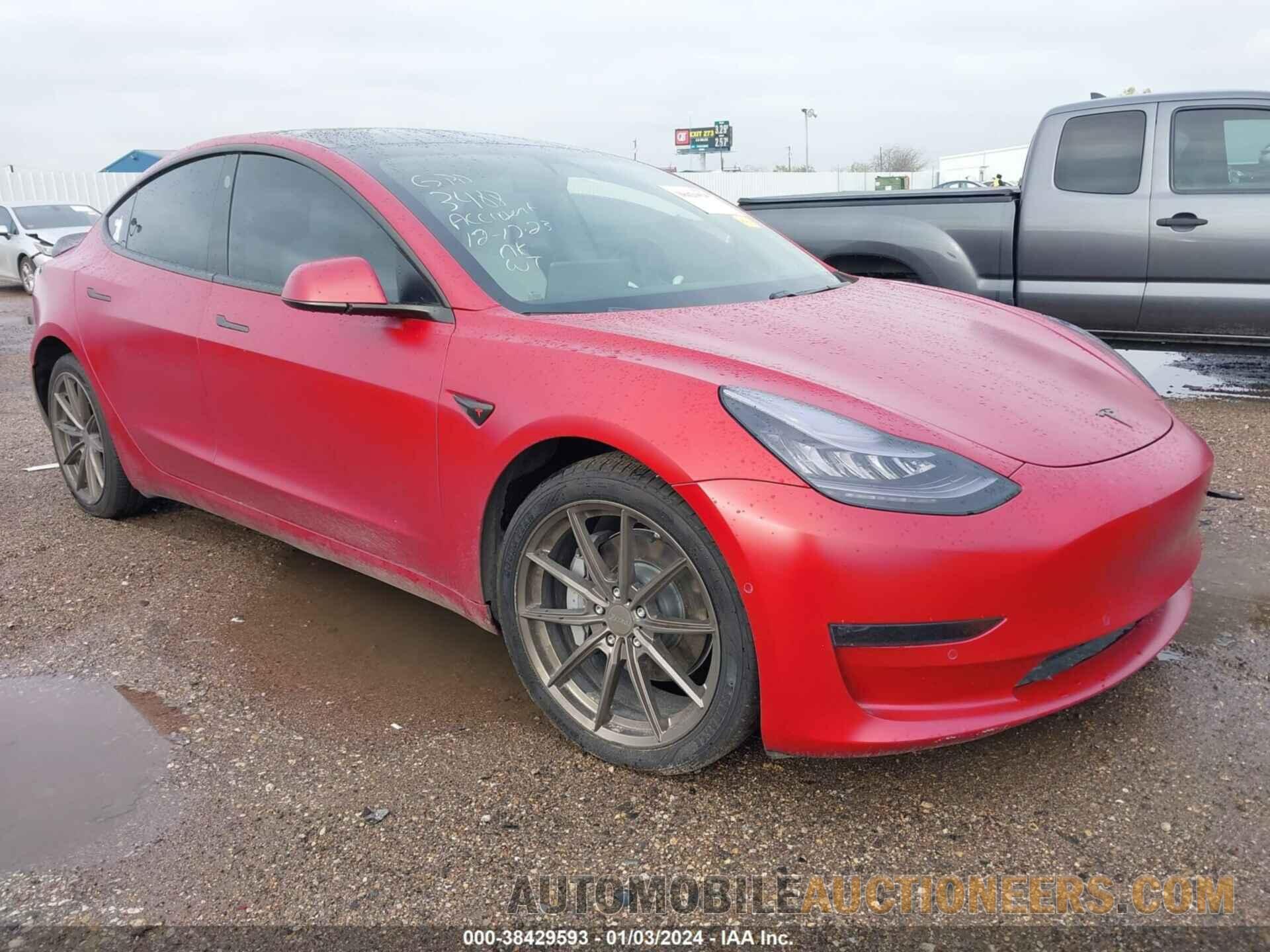 5YJ3E1EAXKF345479 TESLA MODEL 3 2019