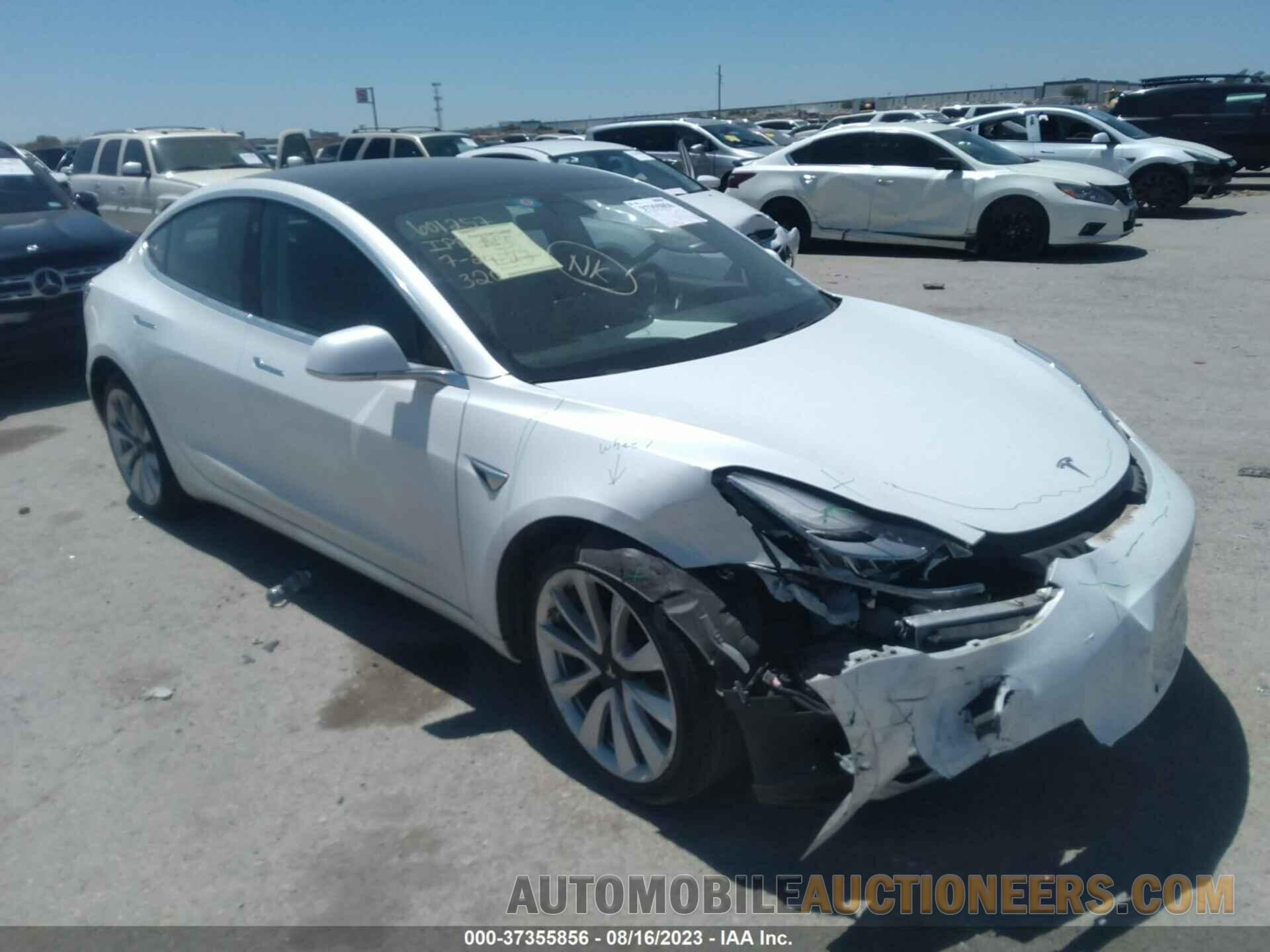 5YJ3E1EAXKF417507 TESLA MODEL 3 2019