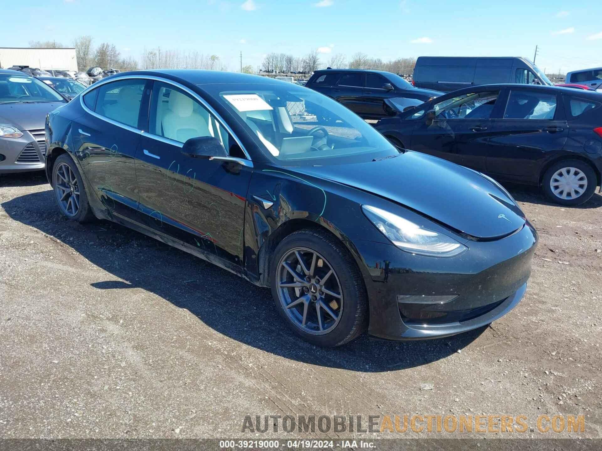 5YJ3E1EAXKF431312 TESLA MODEL 3 2019