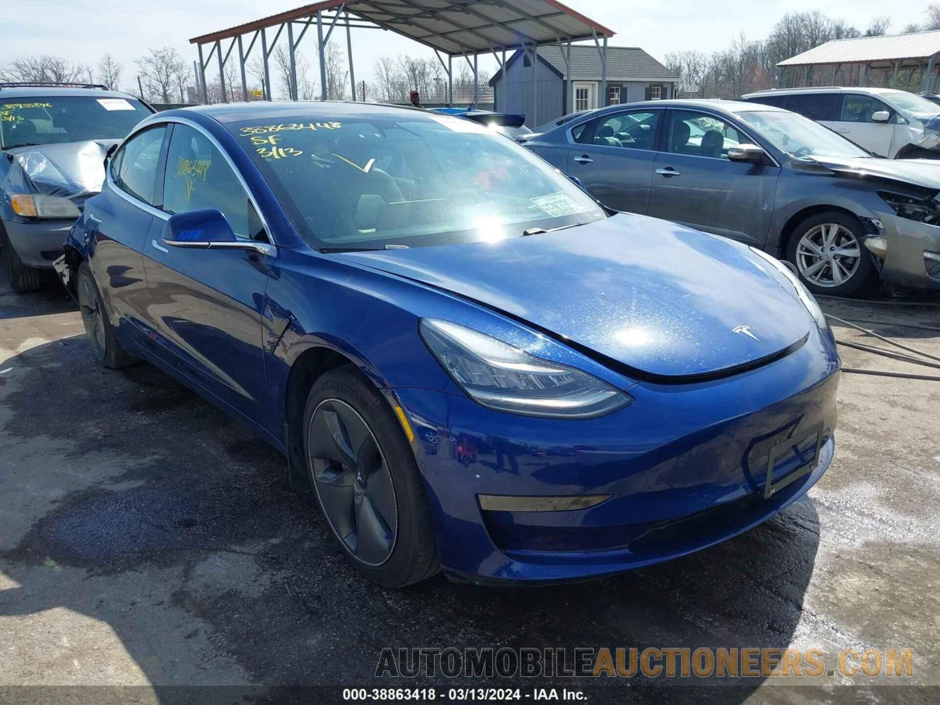 5YJ3E1EAXKF436087 TESLA MODEL 3 2019