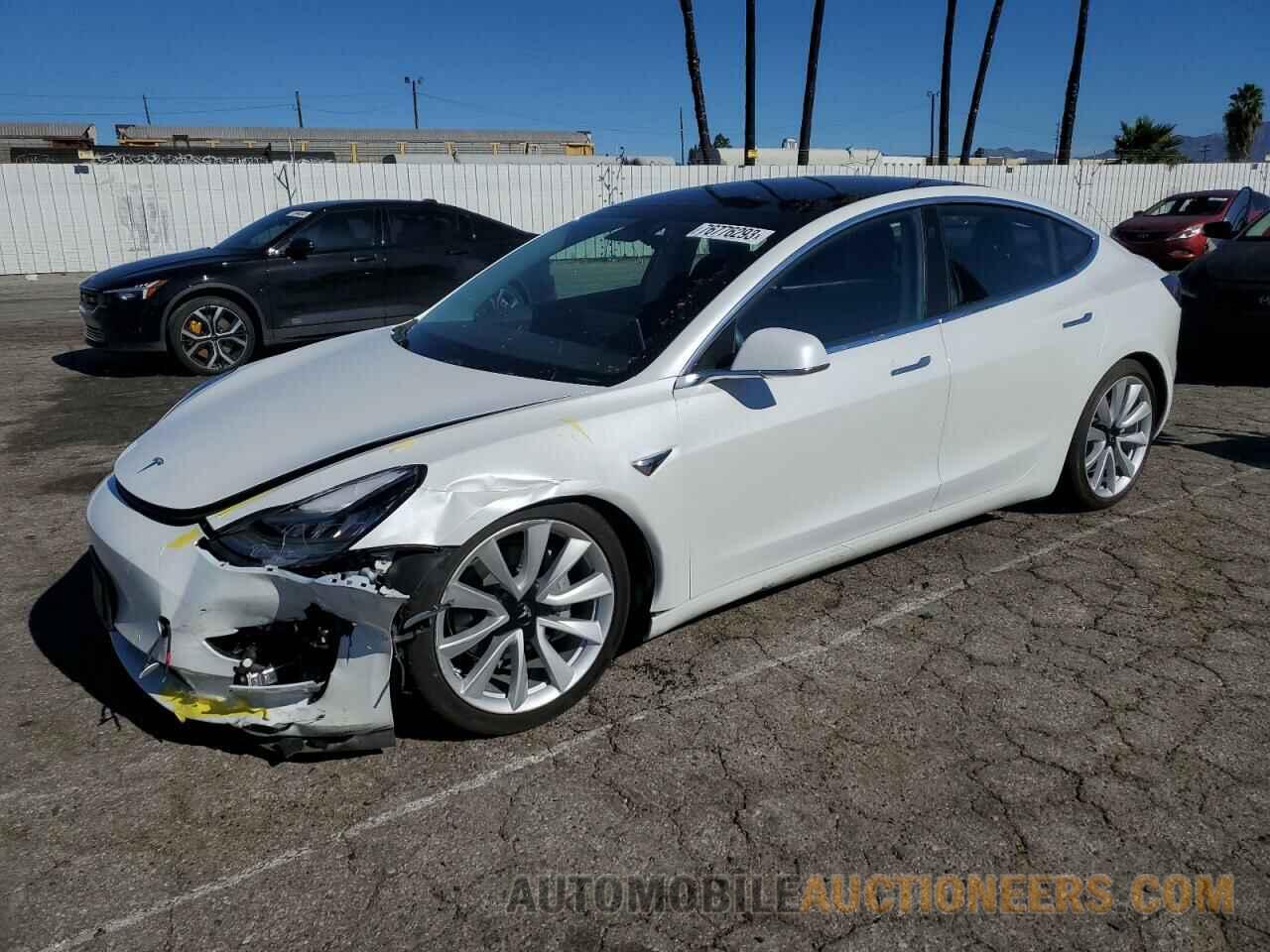 5YJ3E1EAXKF472541 TESLA MODEL 3 2019