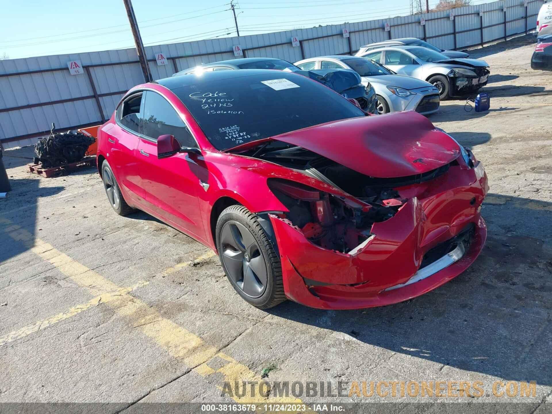 5YJ3E1EAXLF784974 TESLA MODEL 3 2020