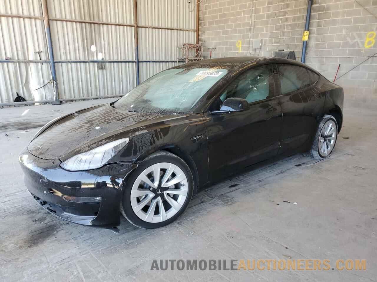 5YJ3E1EAXMF019281 TESLA MODEL 3 2021