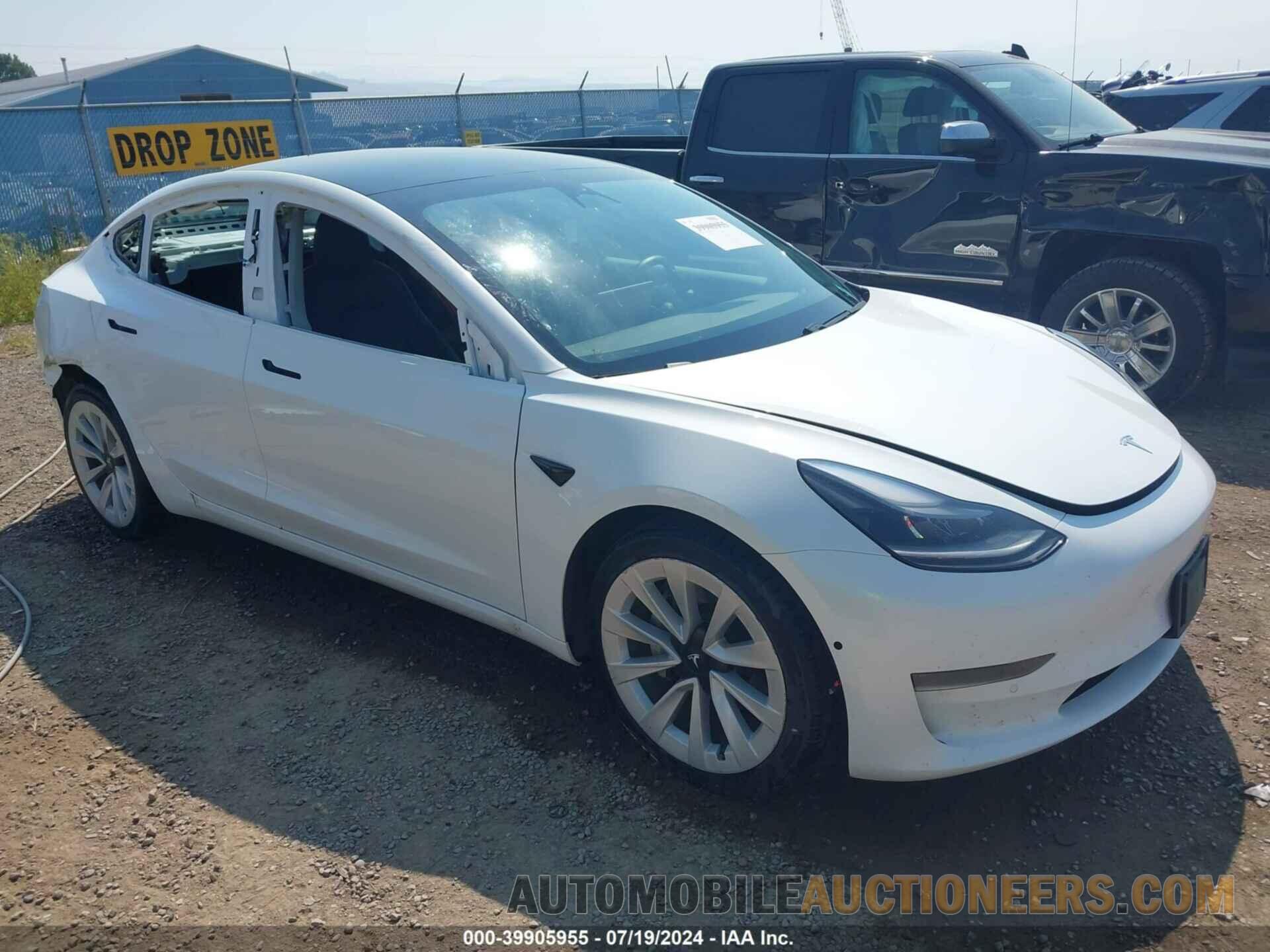 5YJ3E1EAXMF028143 TESLA MODEL 3 2021