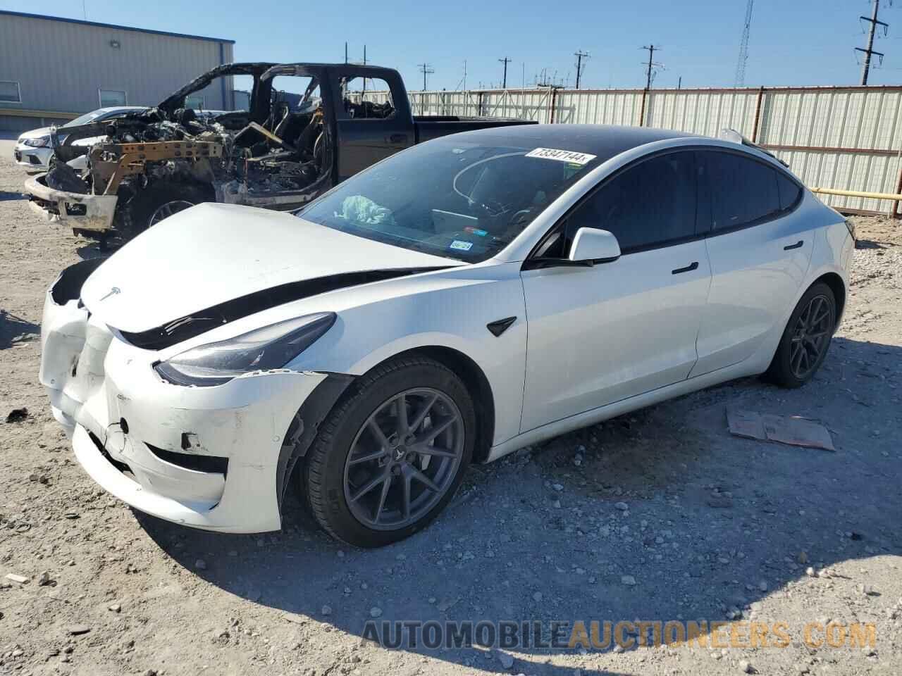 5YJ3E1EAXMF030393 TESLA MODEL 3 2021