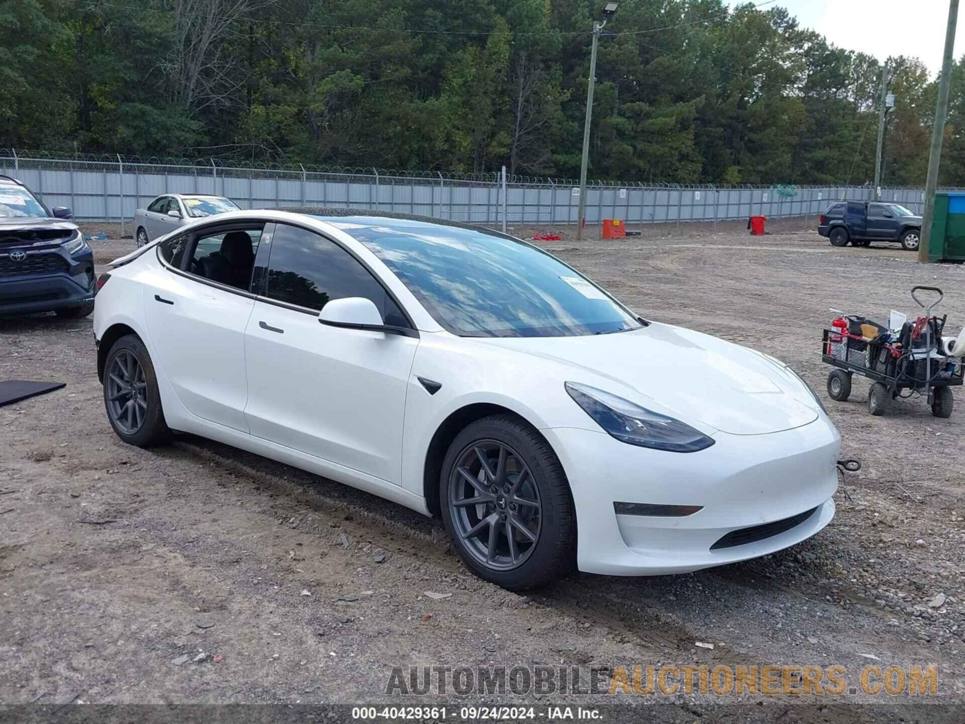 5YJ3E1EAXMF031690 TESLA MODEL 3 2021