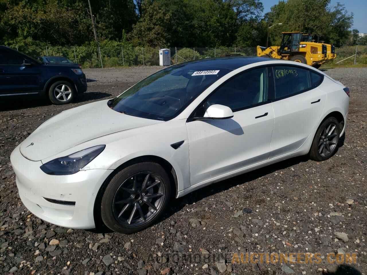 5YJ3E1EAXMF042642 TESLA MODEL 3 2021