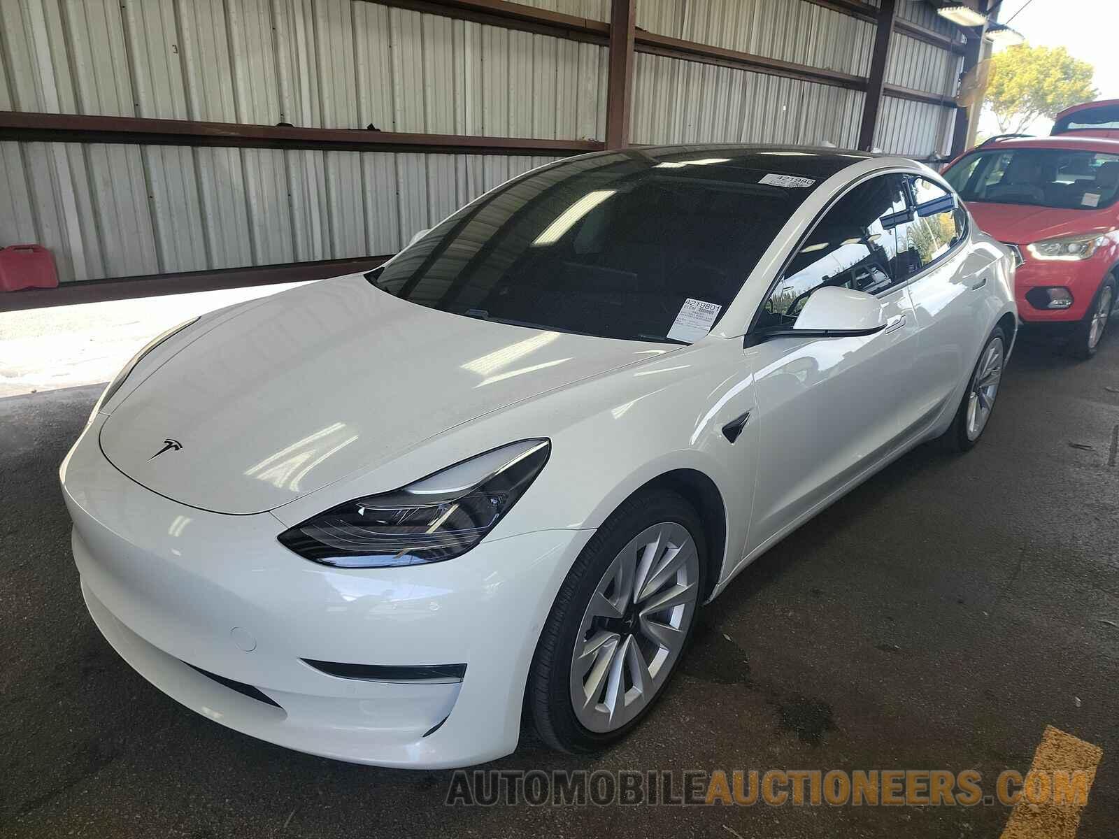 5YJ3E1EAXMF043869 Tesla Model 3 2021