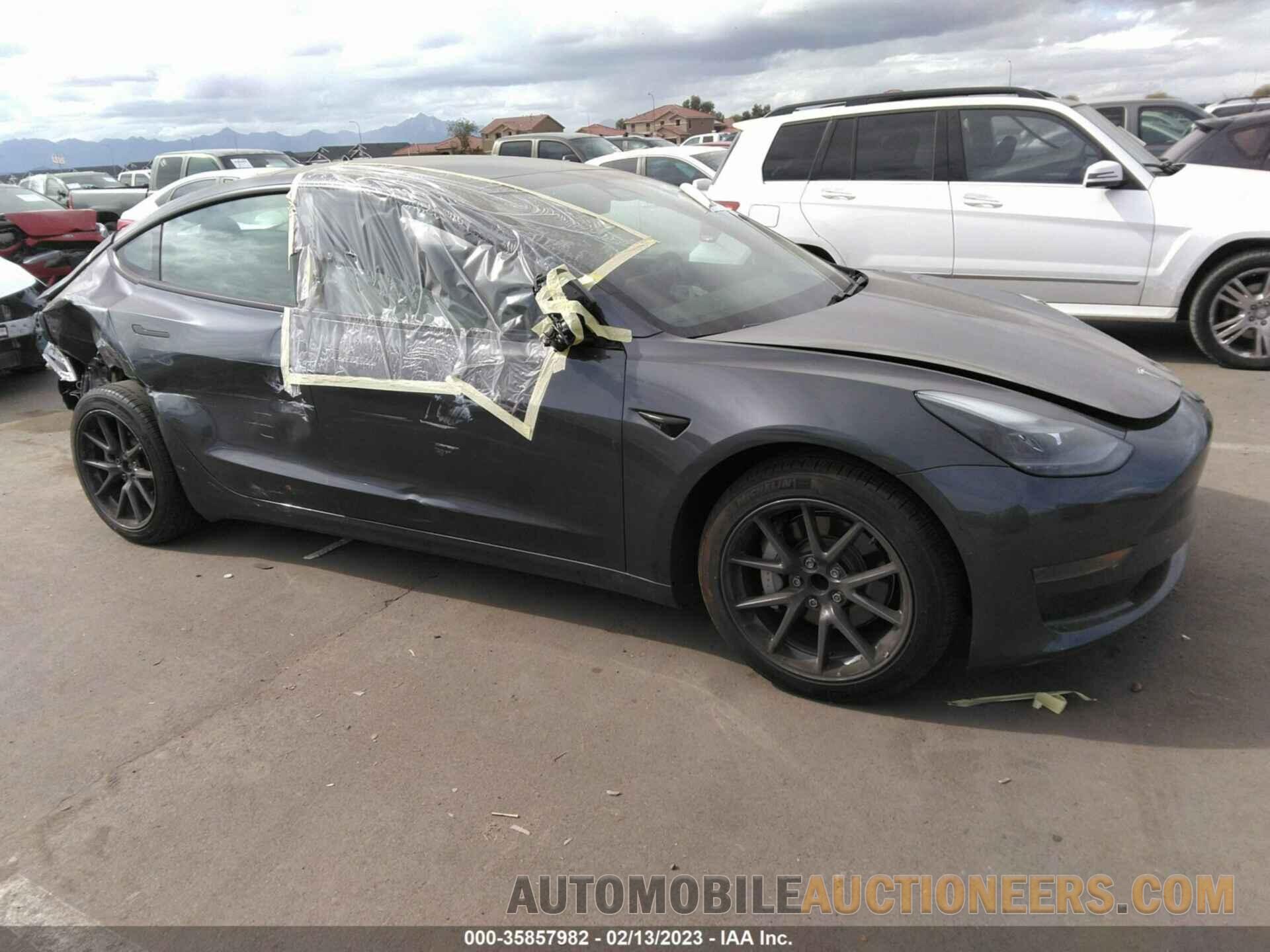 5YJ3E1EAXMF048666 TESLA MODEL 3 2021