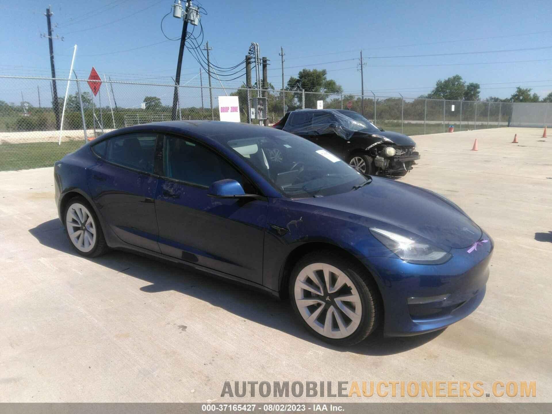 5YJ3E1EAXMF051356 TESLA MODEL 3 2021