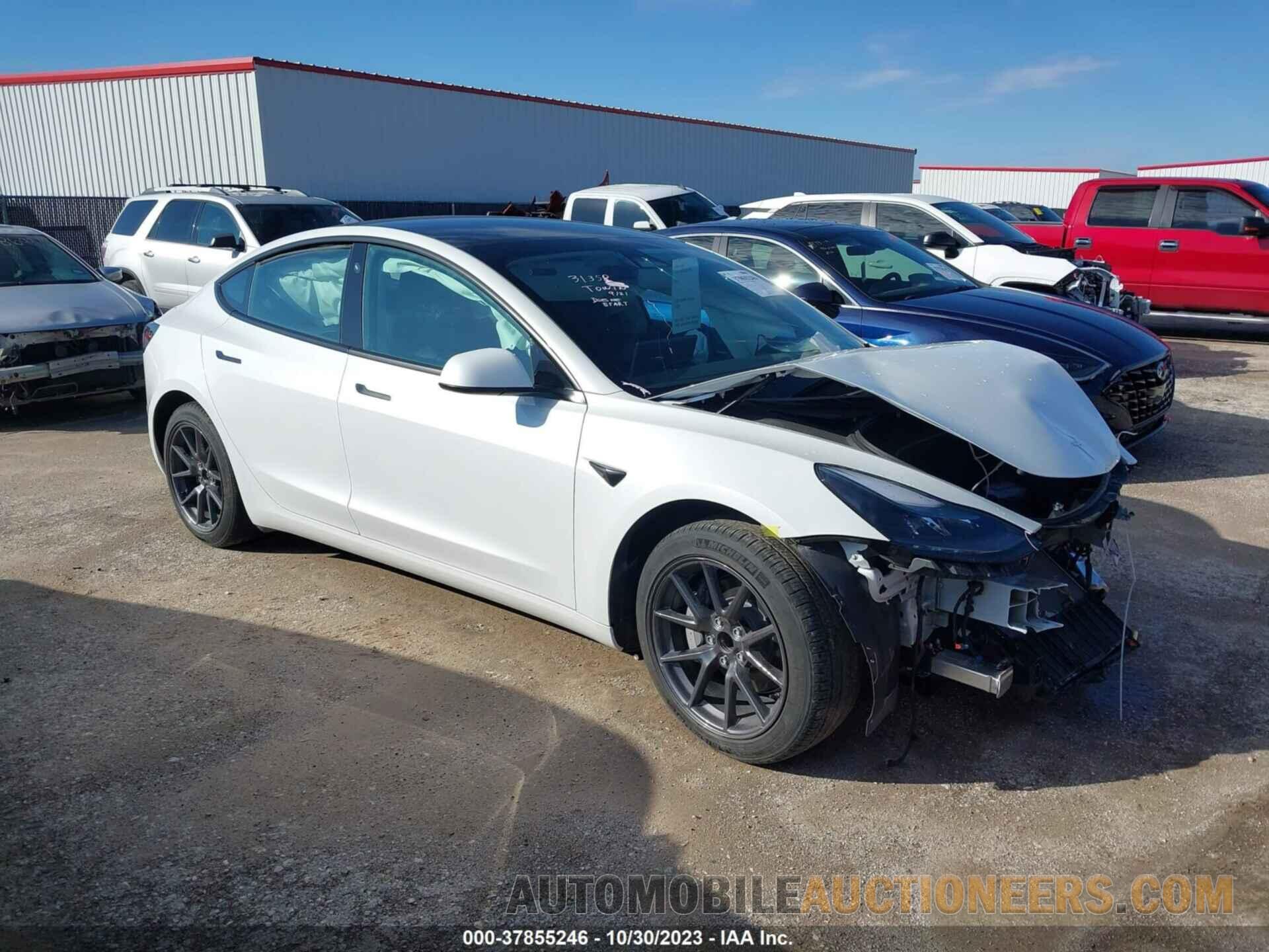 5YJ3E1EAXMF053656 TESLA MODEL 3 2021