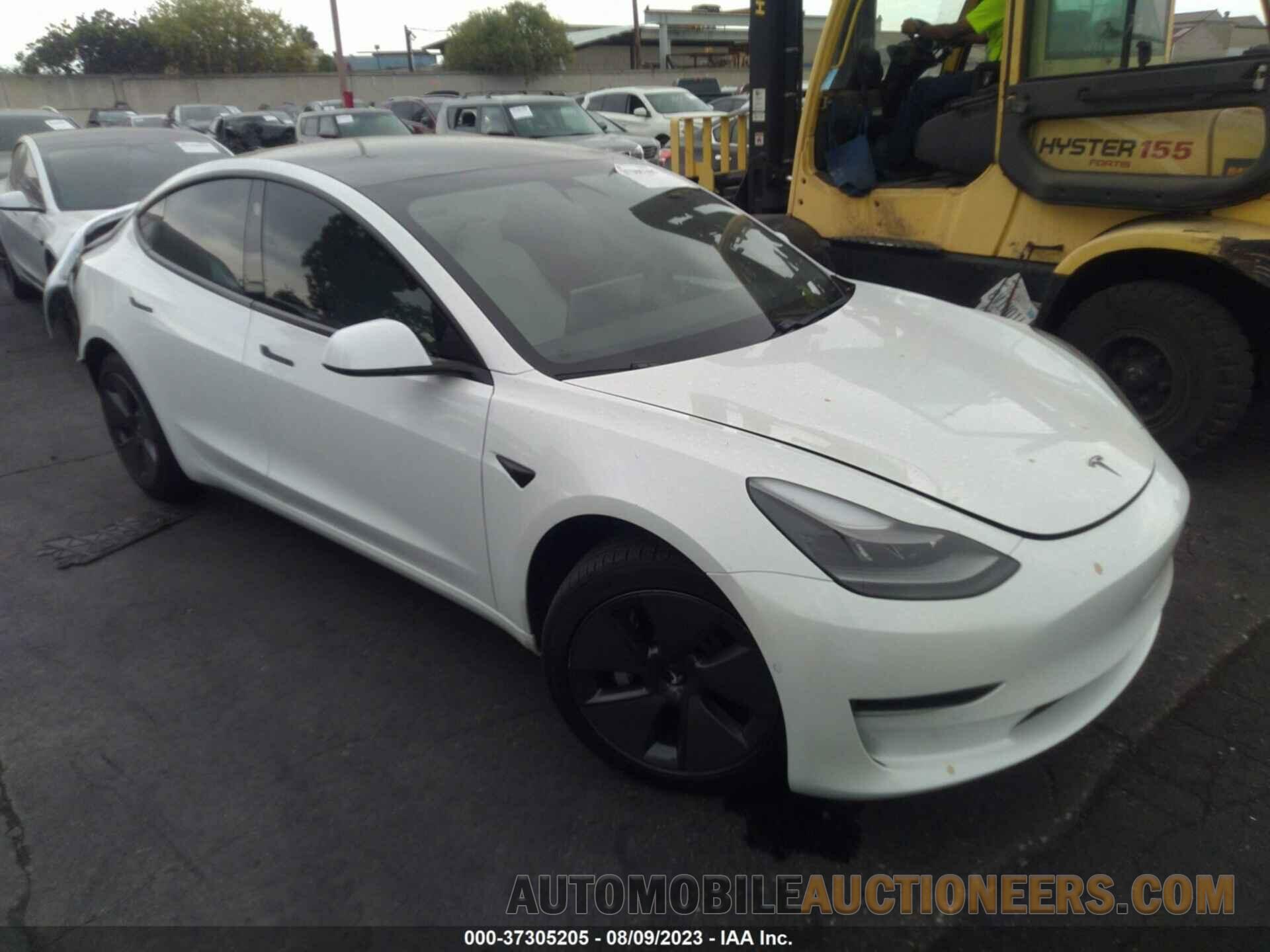 5YJ3E1EAXMF057433 TESLA MODEL 3 2021