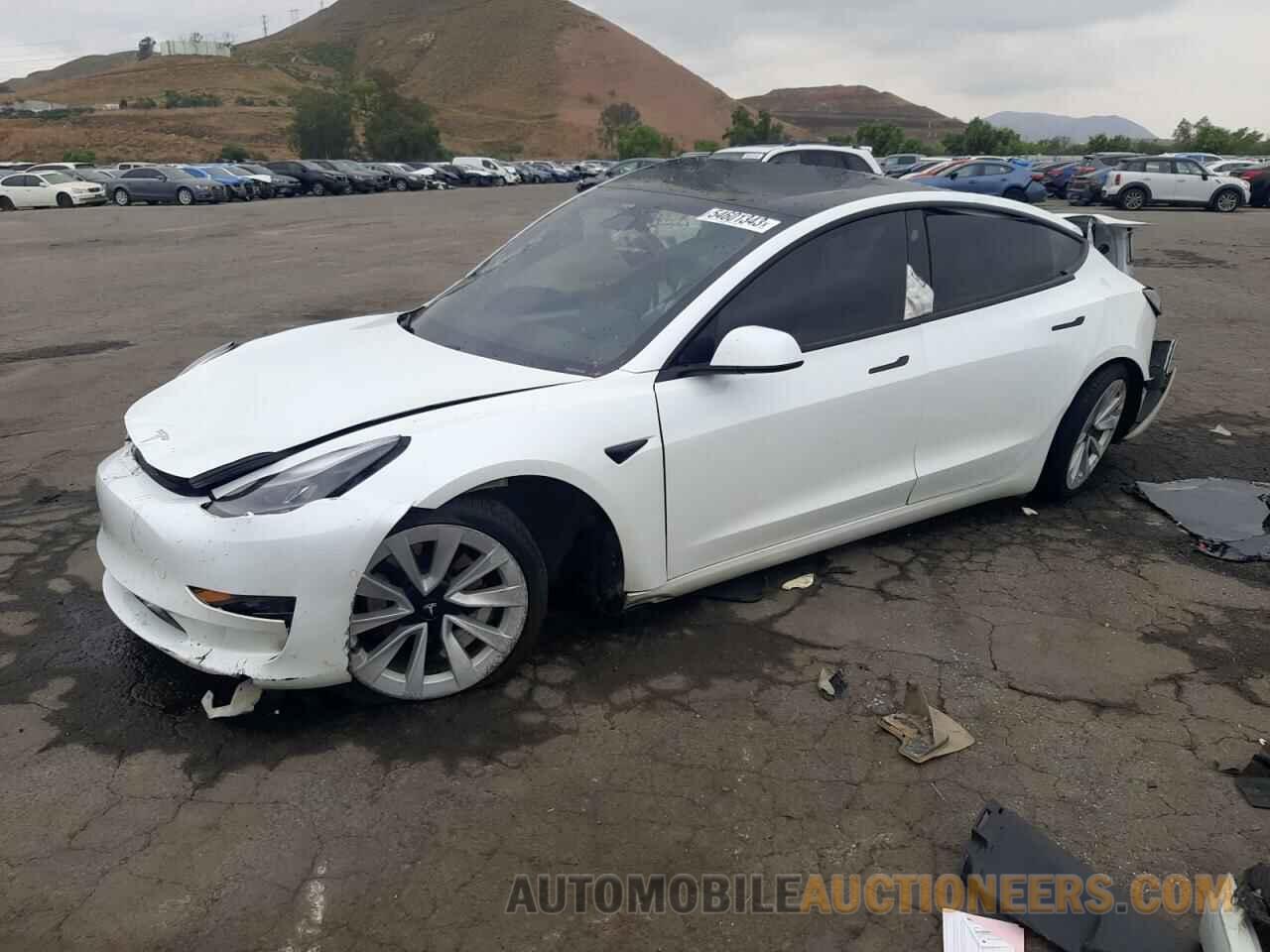 5YJ3E1EAXMF057500 TESLA MODEL 3 2021