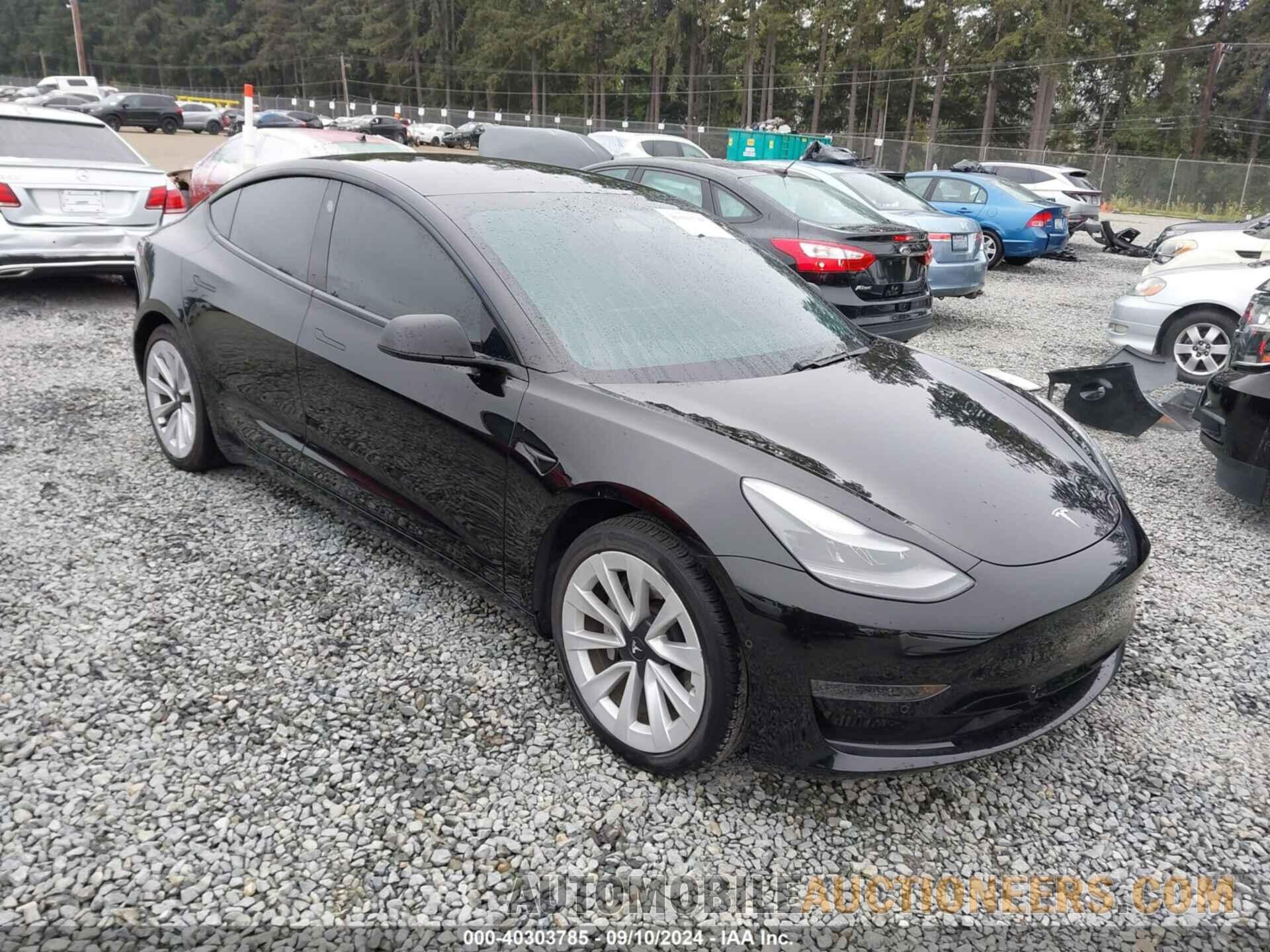 5YJ3E1EAXMF066634 TESLA MODEL 3 2021