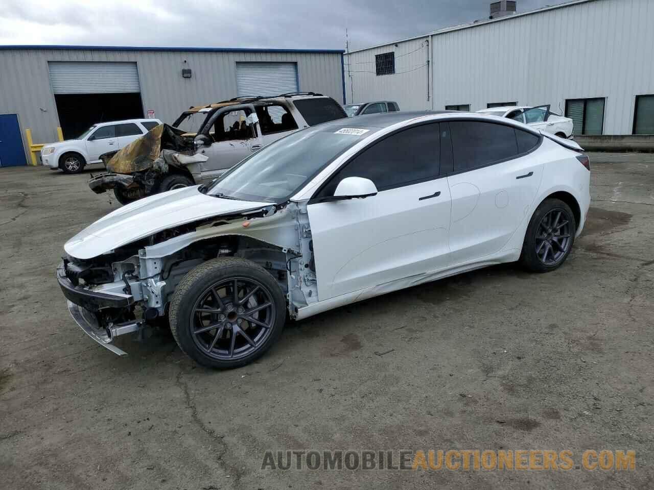 5YJ3E1EAXMF072790 TESLA MODEL 3 2021