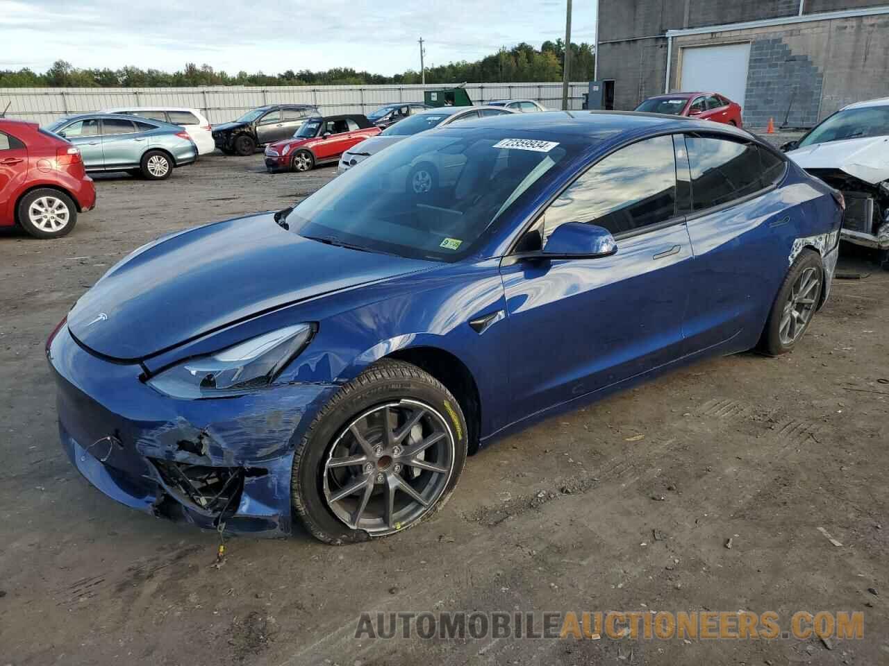 5YJ3E1EAXMF082641 TESLA MODEL 3 2021