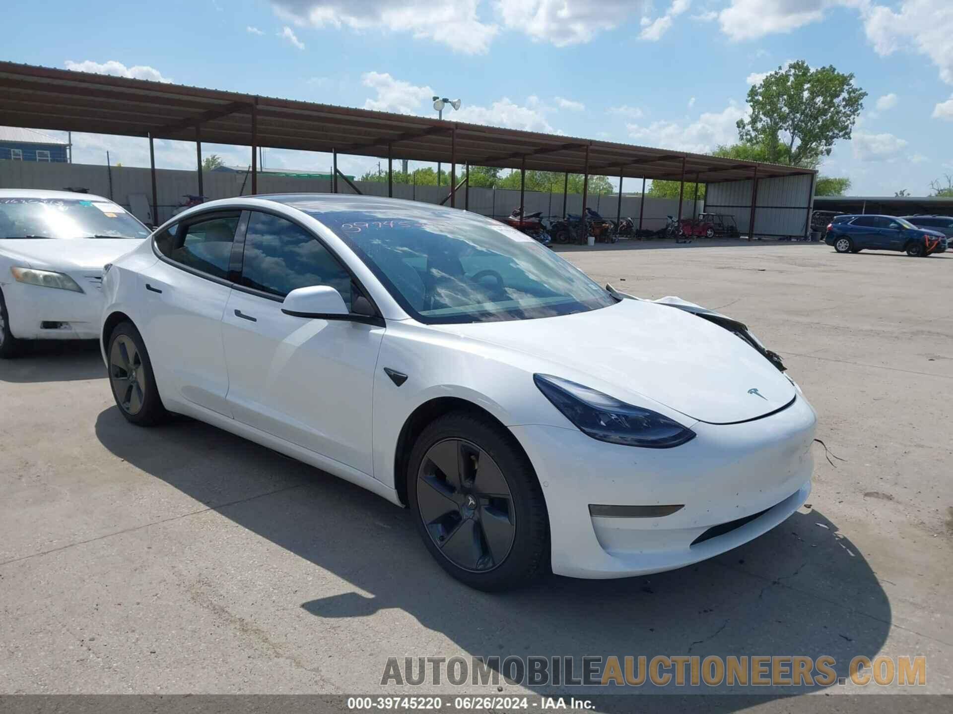 5YJ3E1EAXMF084924 TESLA MODEL 3 2021