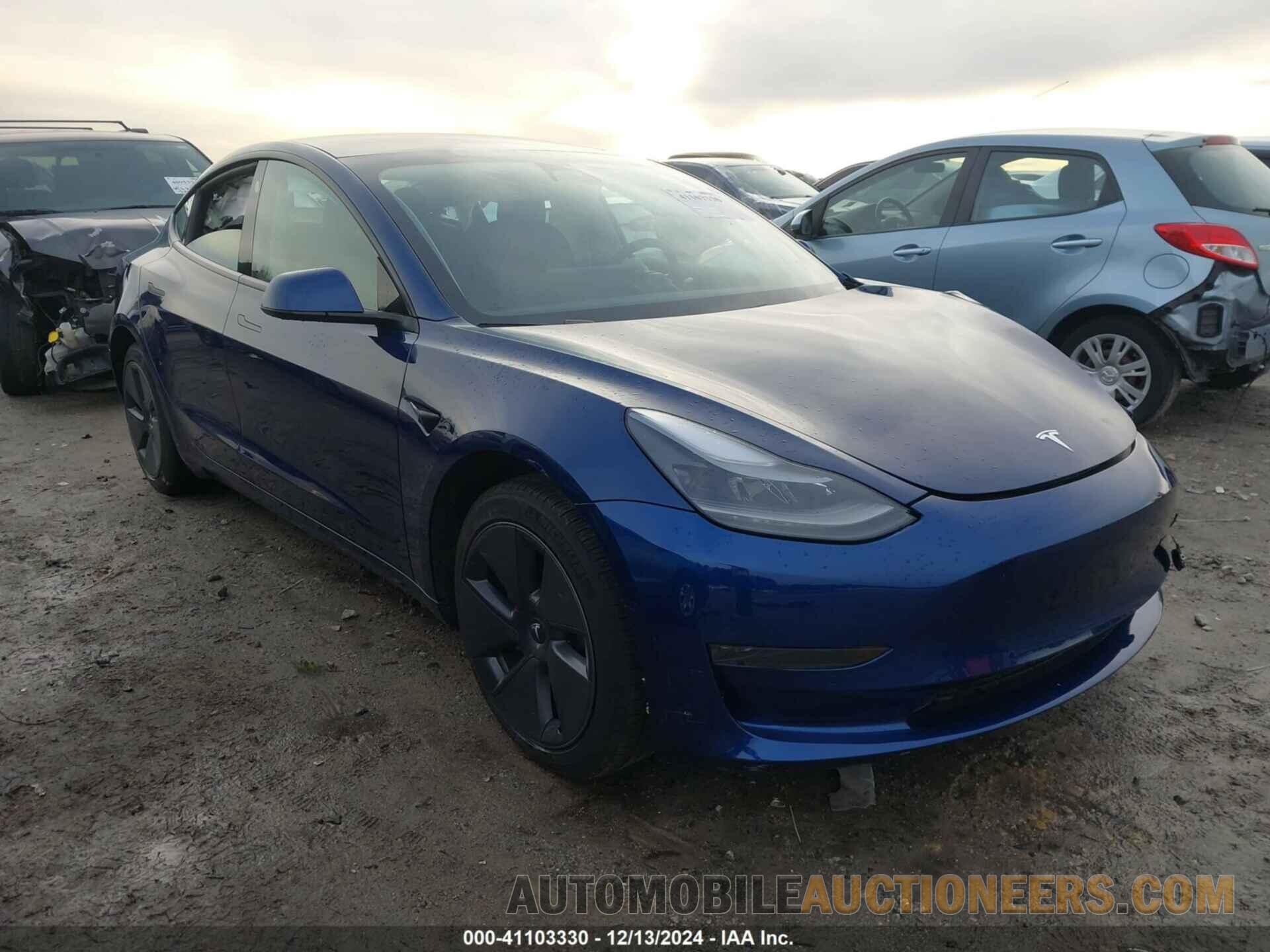 5YJ3E1EAXMF085054 TESLA MODEL 3 2021