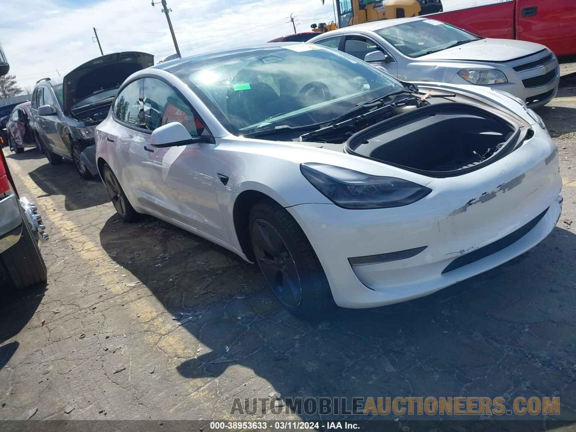 5YJ3E1EAXMF085121 TESLA MODEL 3 2021