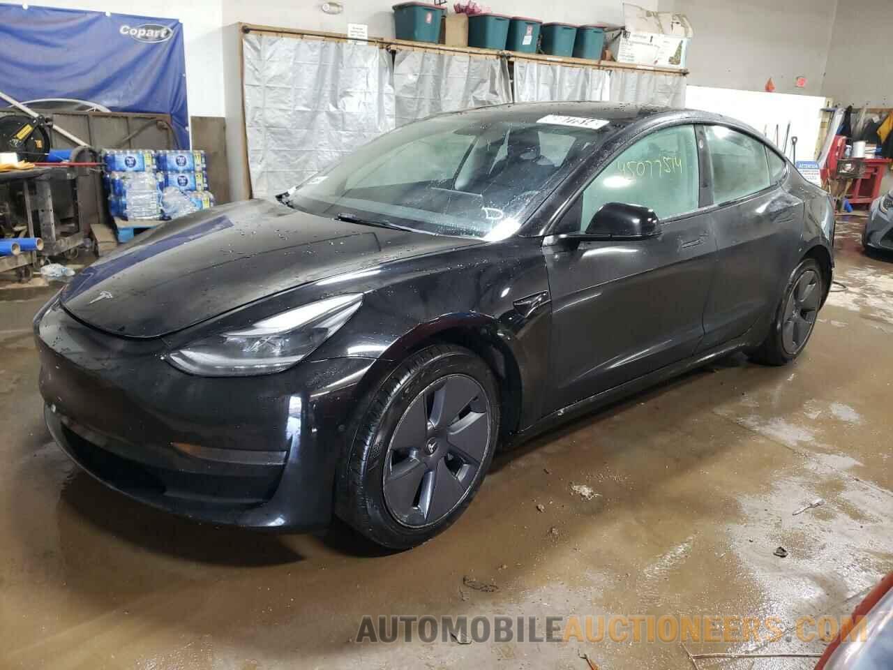 5YJ3E1EAXMF087502 TESLA MODEL 3 2021