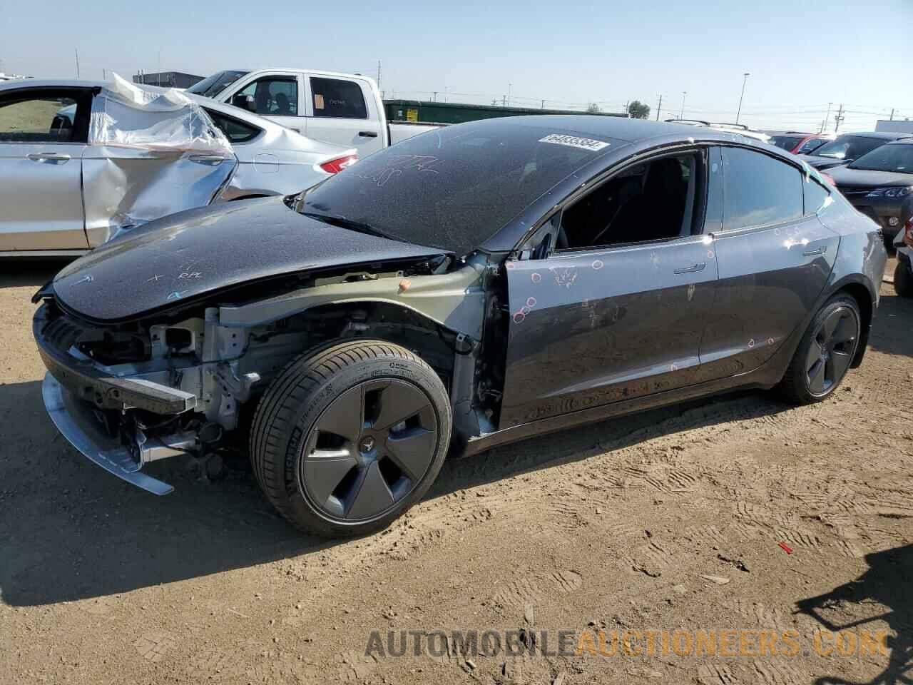 5YJ3E1EAXMF087516 TESLA MODEL 3 2021