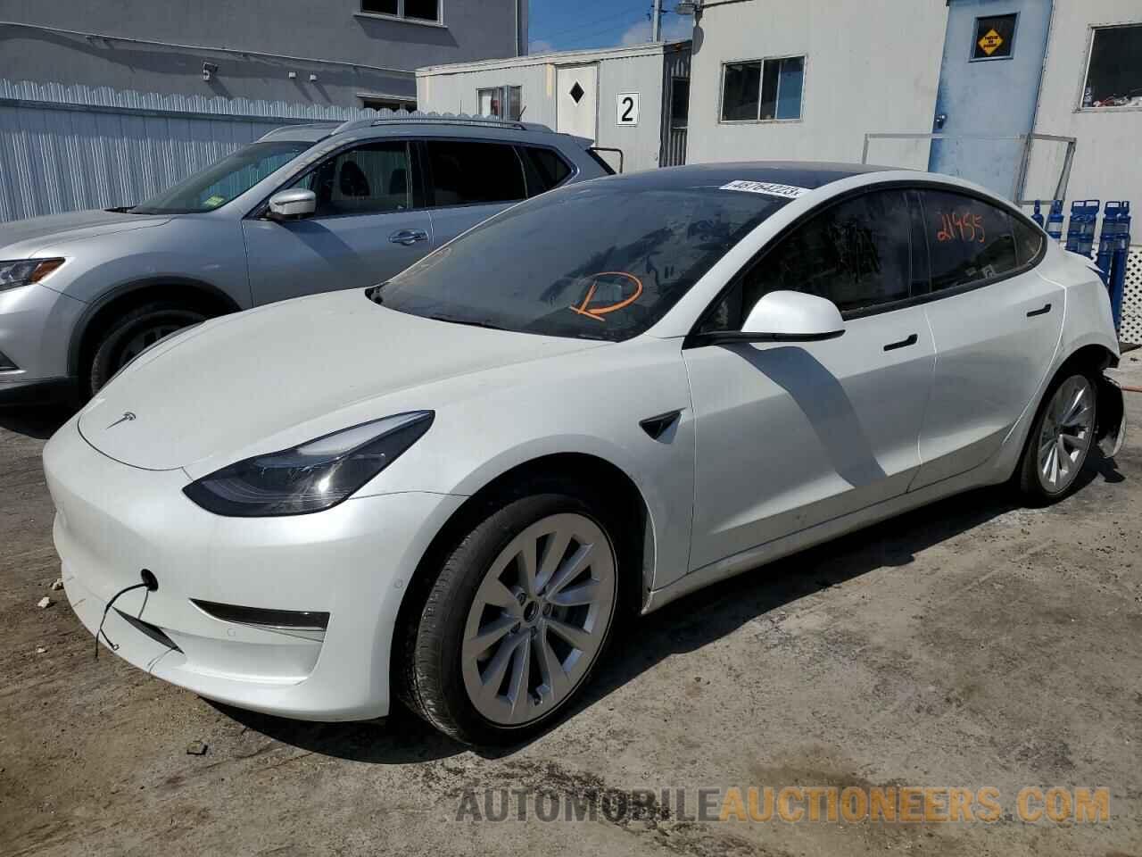 5YJ3E1EAXMF088245 TESLA MODEL 3 2021