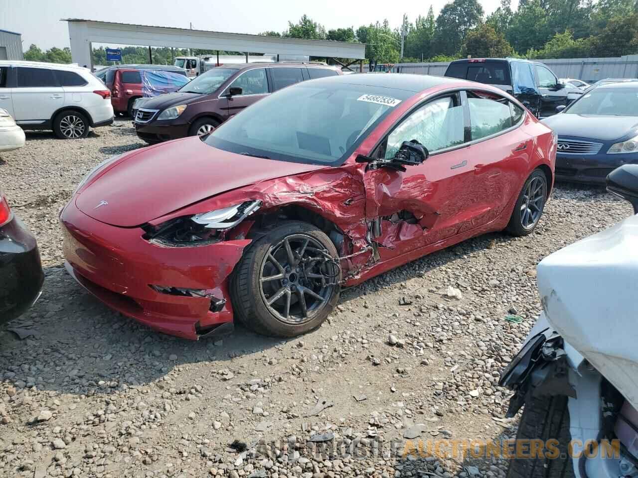 5YJ3E1EAXMF091503 TESLA MODEL 3 2021