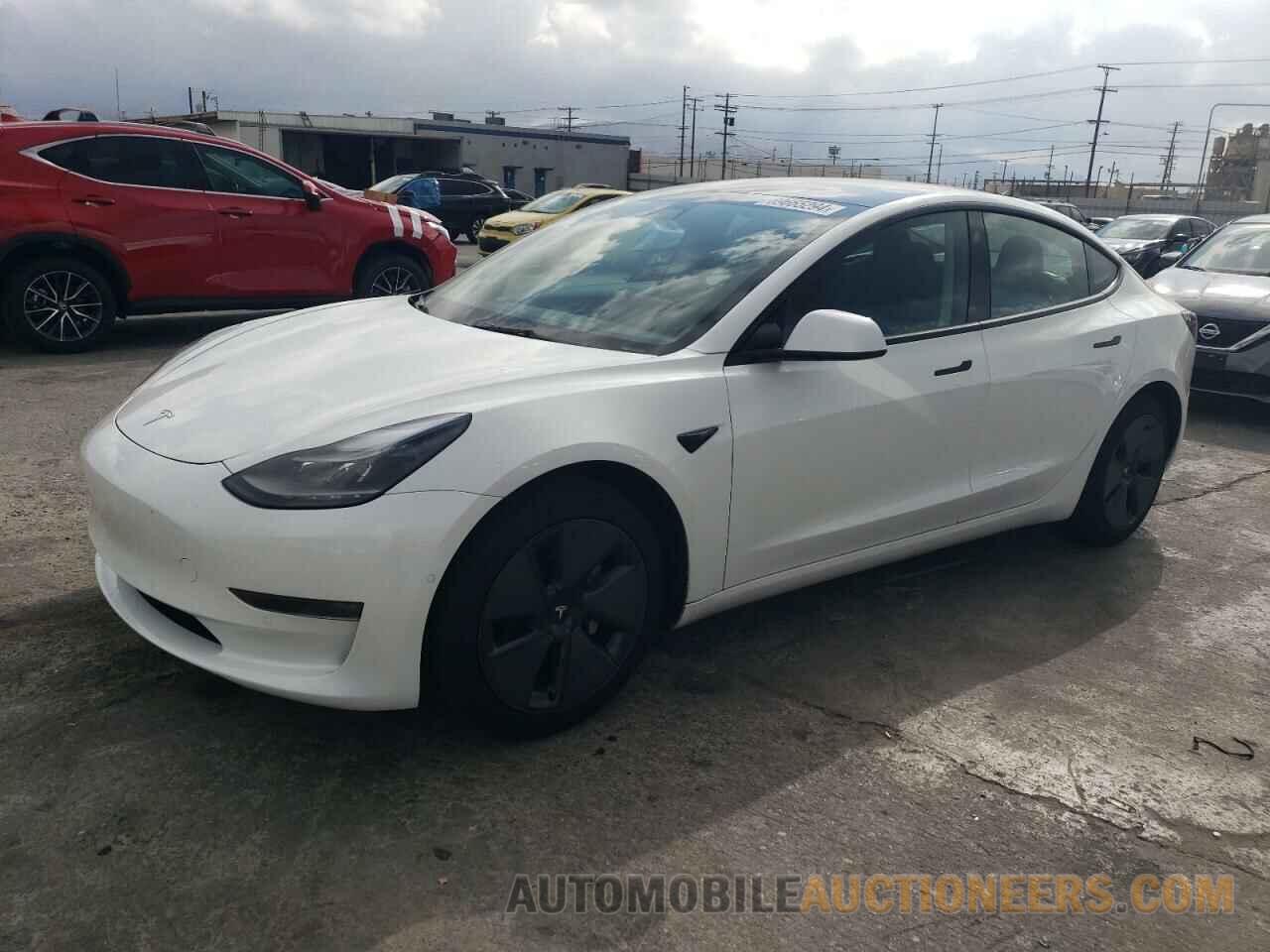 5YJ3E1EAXMF091596 TESLA MODEL 3 2021