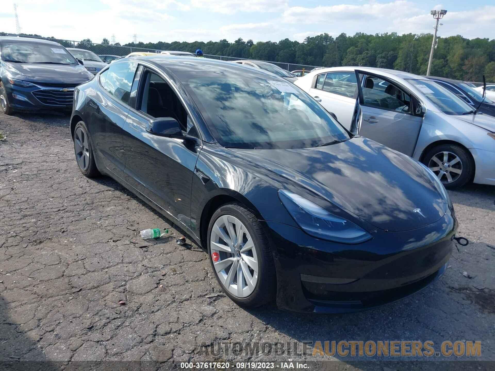 5YJ3E1EAXMF092697 TESLA MODEL 3 2021