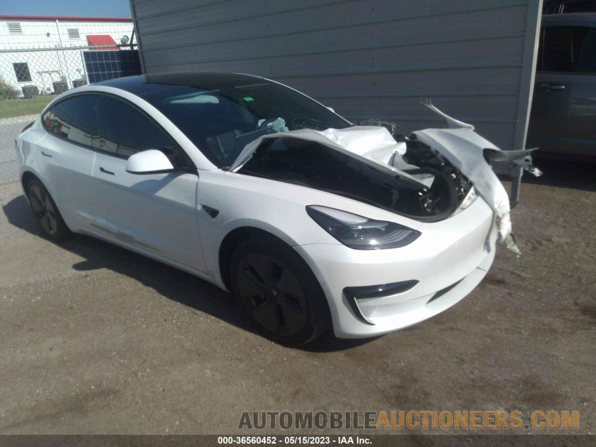 5YJ3E1EAXMF093414 TESLA MODEL 3 2021