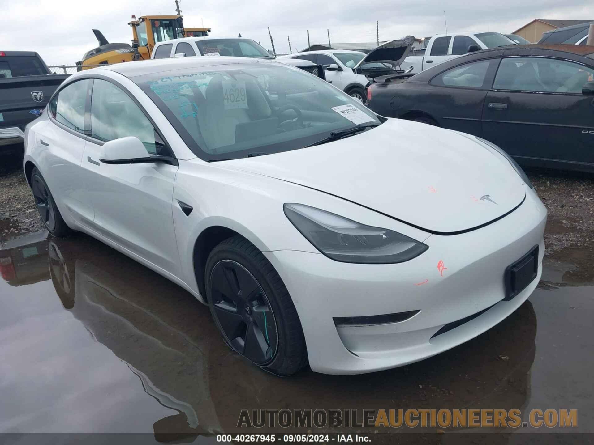 5YJ3E1EAXMF093882 TESLA MODEL 3 2021