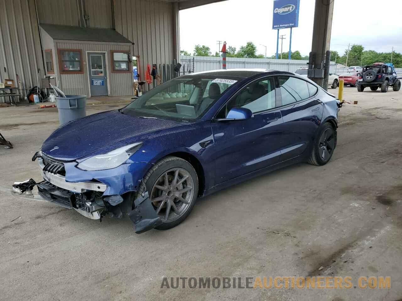 5YJ3E1EAXMF094191 TESLA MODEL 3 2021