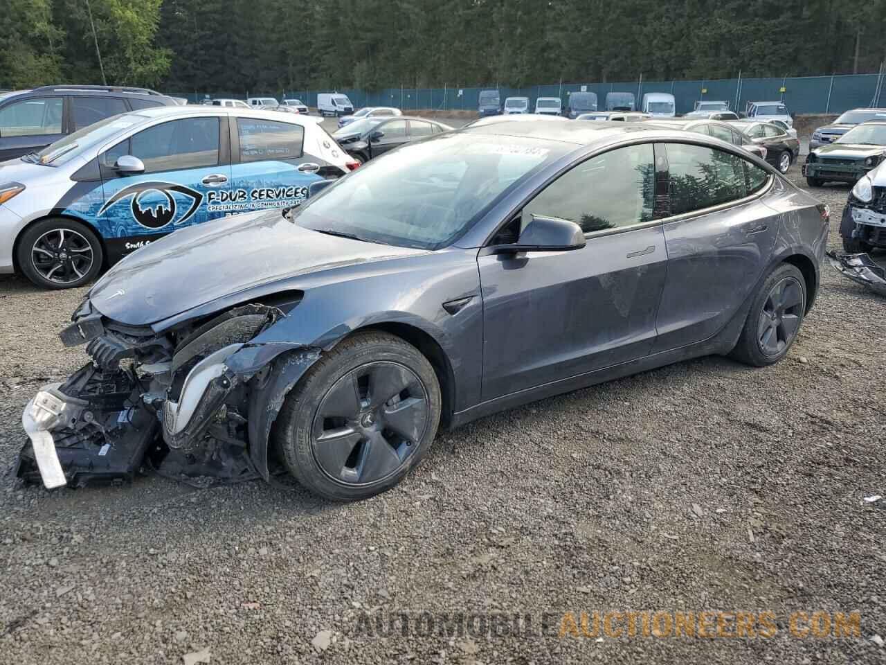 5YJ3E1EAXMF096913 TESLA MODEL 3 2021