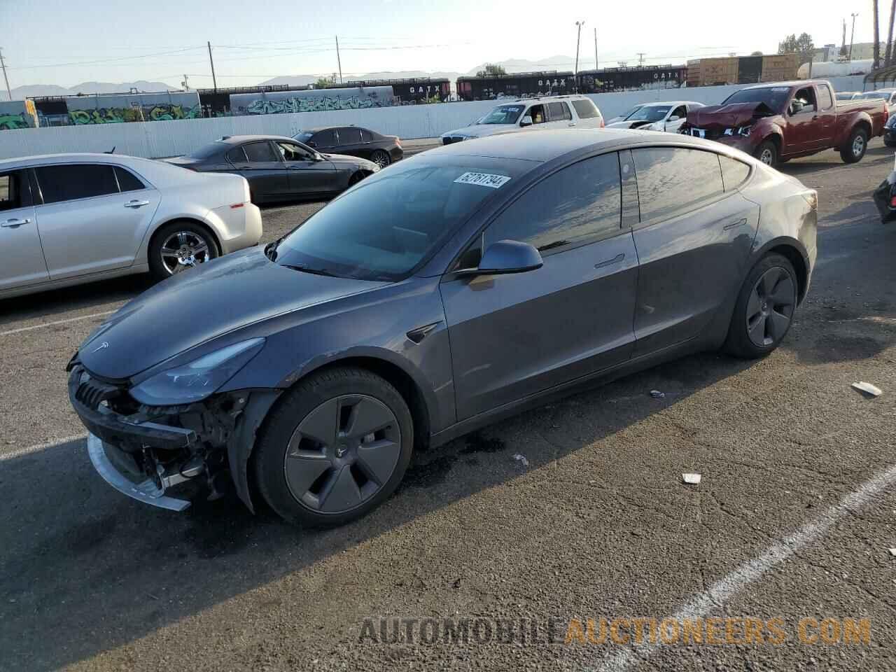 5YJ3E1EAXMF097723 TESLA MODEL 3 2021